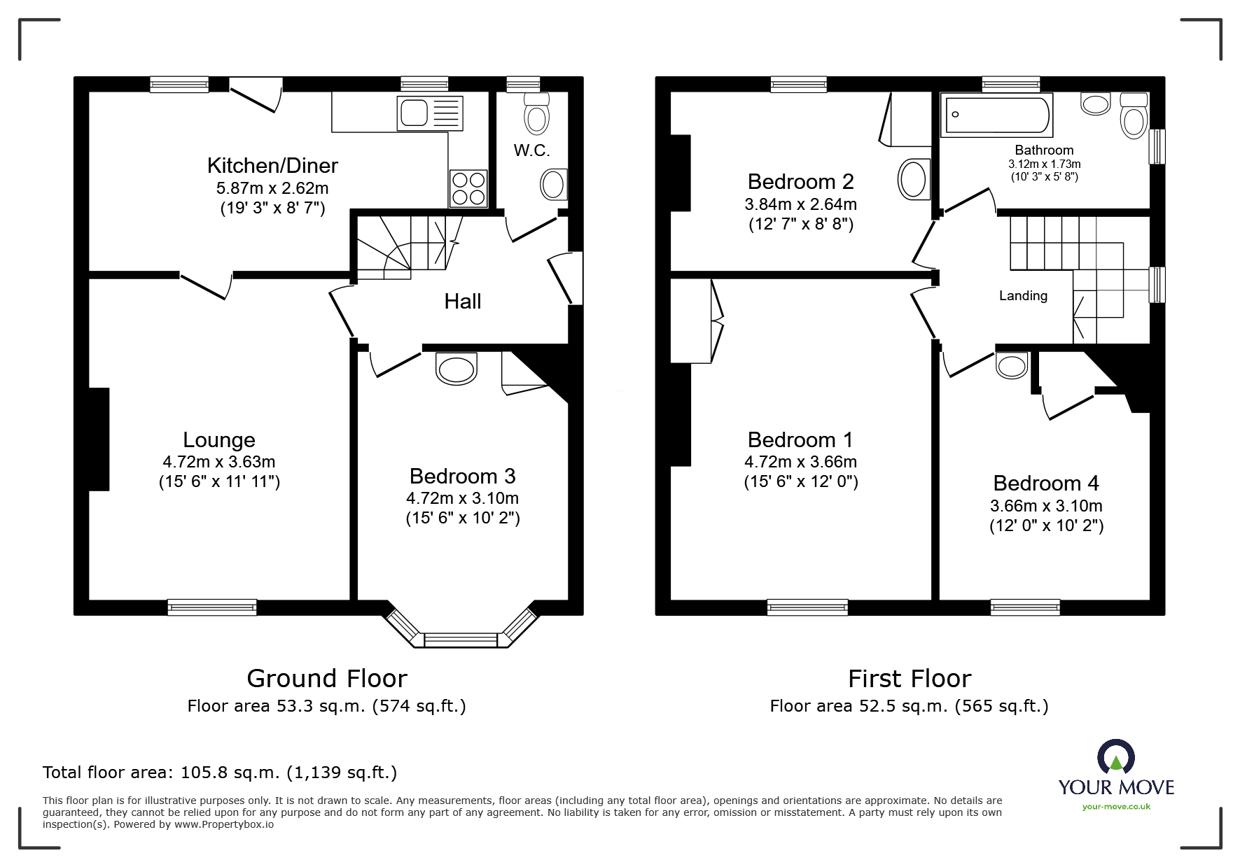 35, Halsdon Road, Devon floorplan