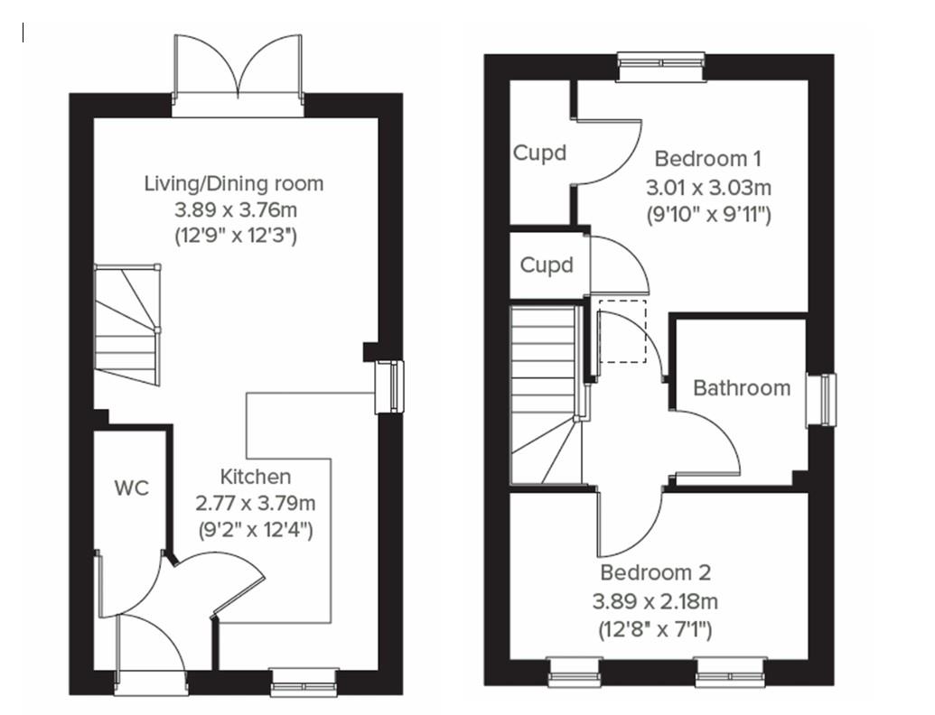 The Alnmouth, Plot 115, Trevithick Manor Park, Newquay floorplan