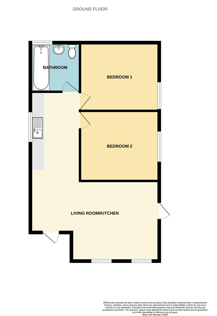 184, Saddlebrooke, Leysdown-On-Sea Sheerness floorplan