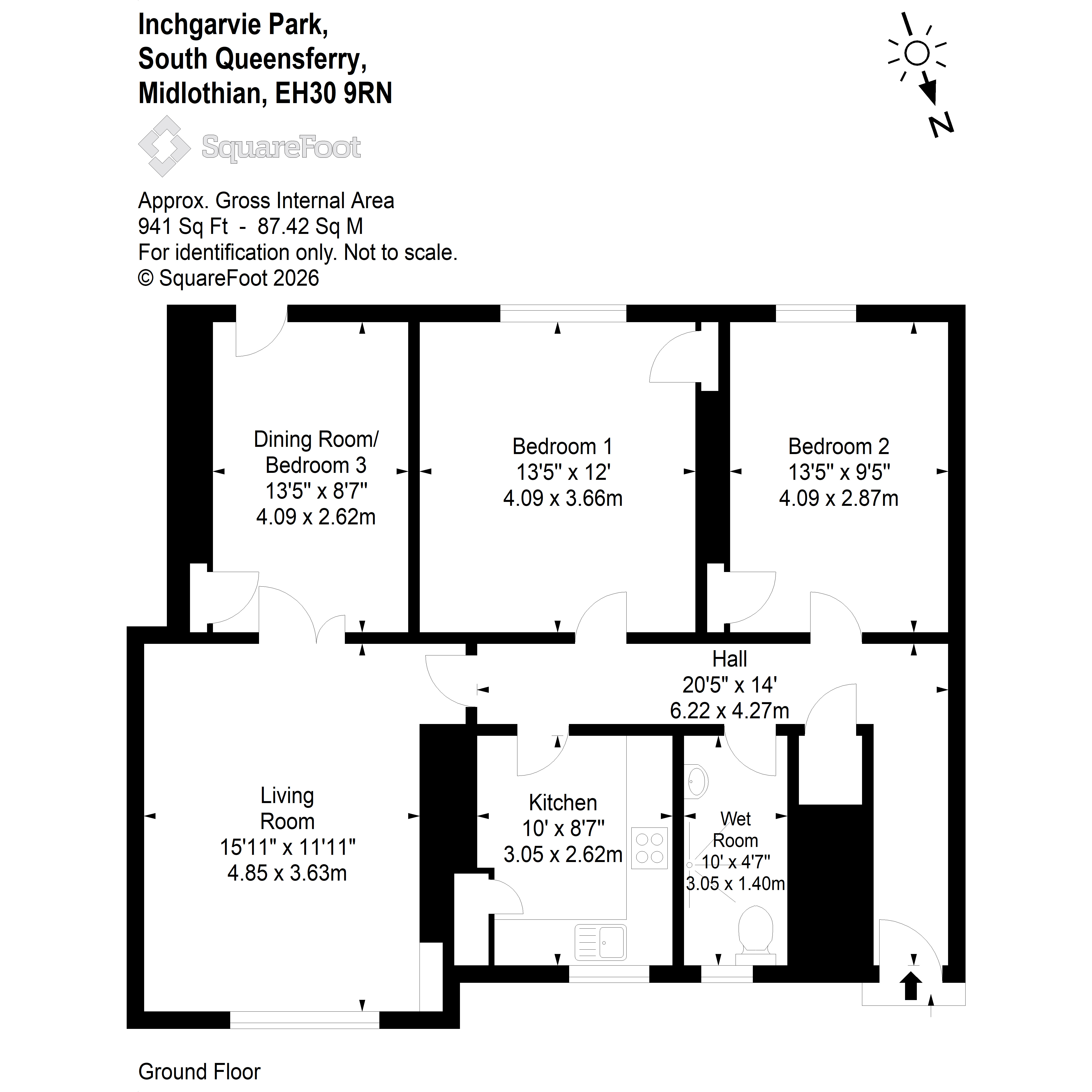 32, Inchgarvie Park, South Queensferry floorplan