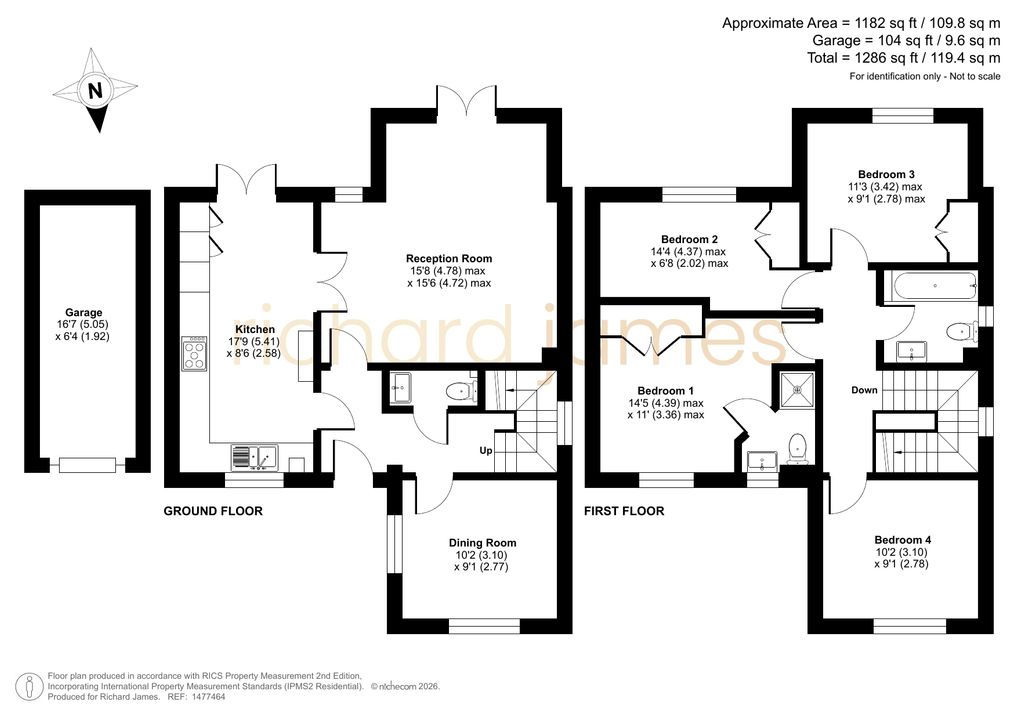 2, The Sunflowers Stratton St Margaret, Stratton St Margaret floorplan