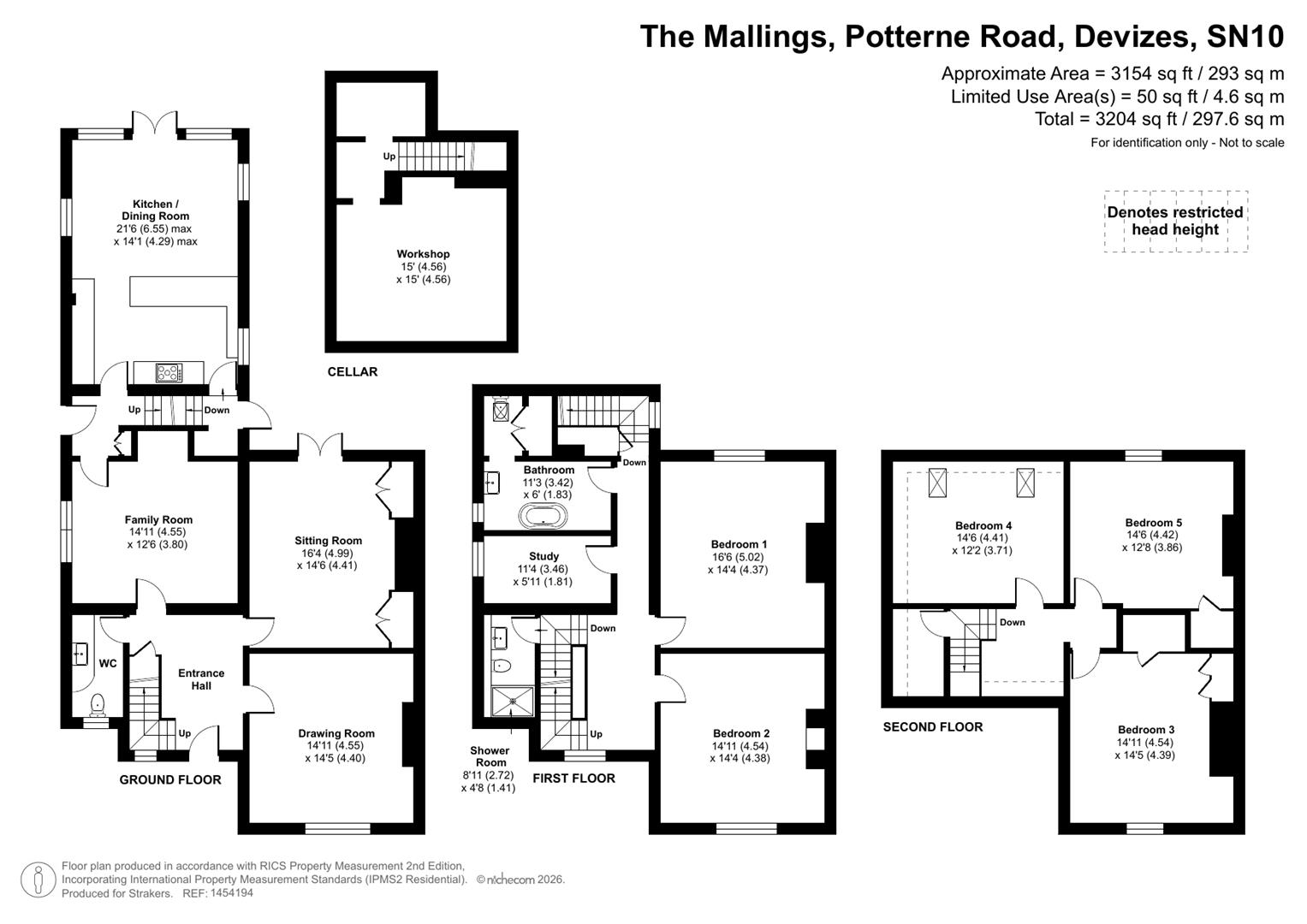 The Mallings, Potterne Road, Devizes floorplan