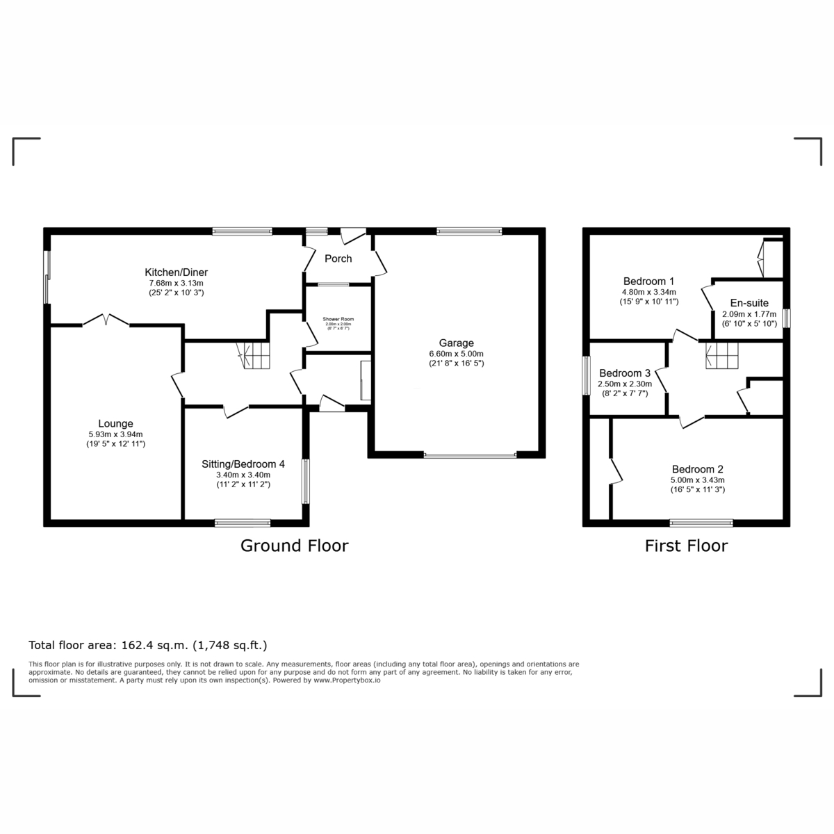 Y Wern, Llanfairpwllgwyngyll floorplan