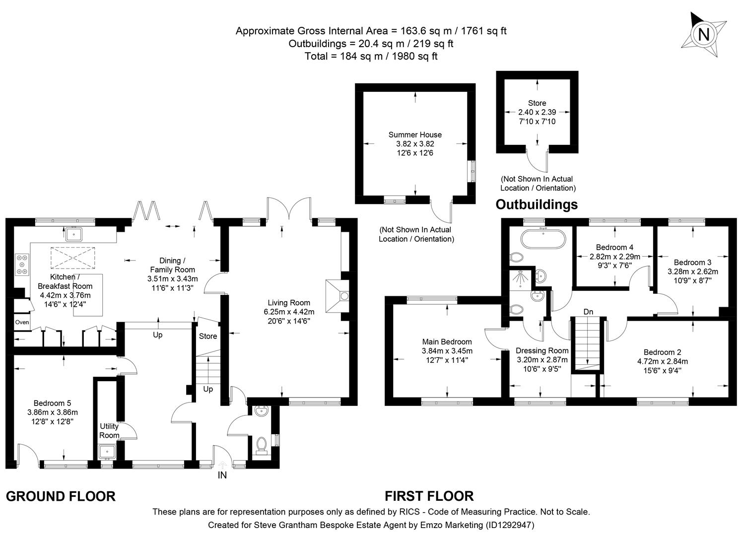 176, Hazleton Way, Waterlooville floorplan
