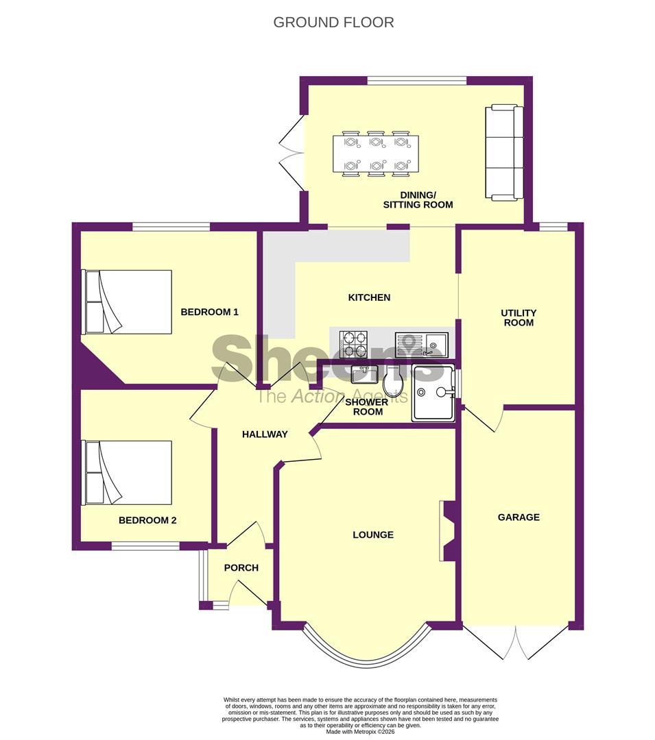 9, Lake Avenue, Clacton-On-Sea floorplan