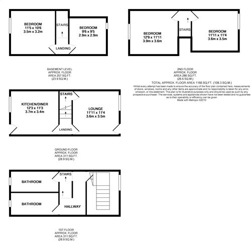 5 Bedrooms Terraced house to rent in Harold Terrace, Hyde Park, Leeds, United Kingdom LS6