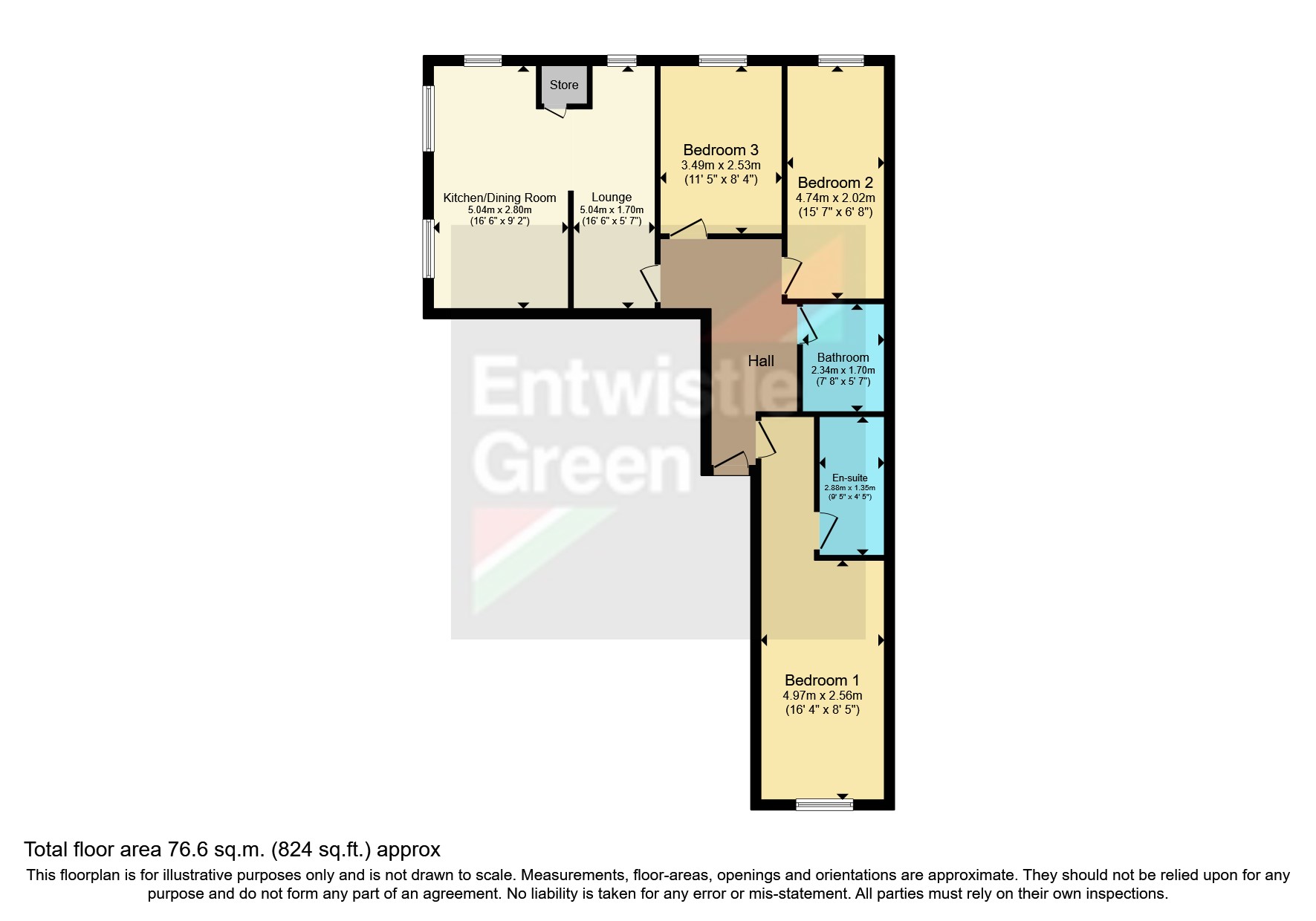 34, Guild House, 17, Cross Street, Lancashire floorplan