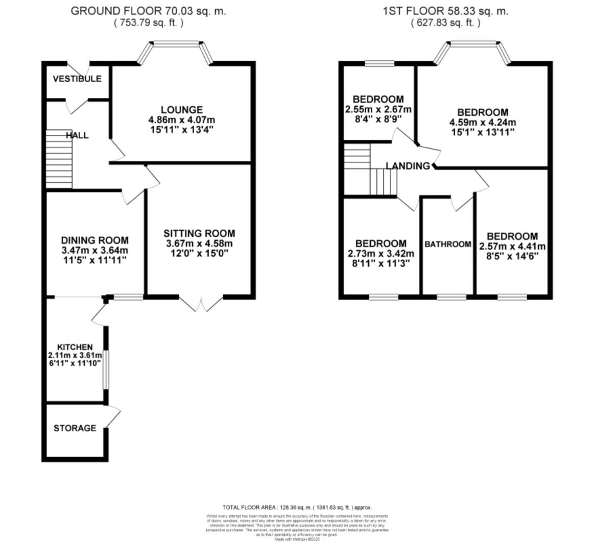 113, Queens Drive, Liverpool floorplan