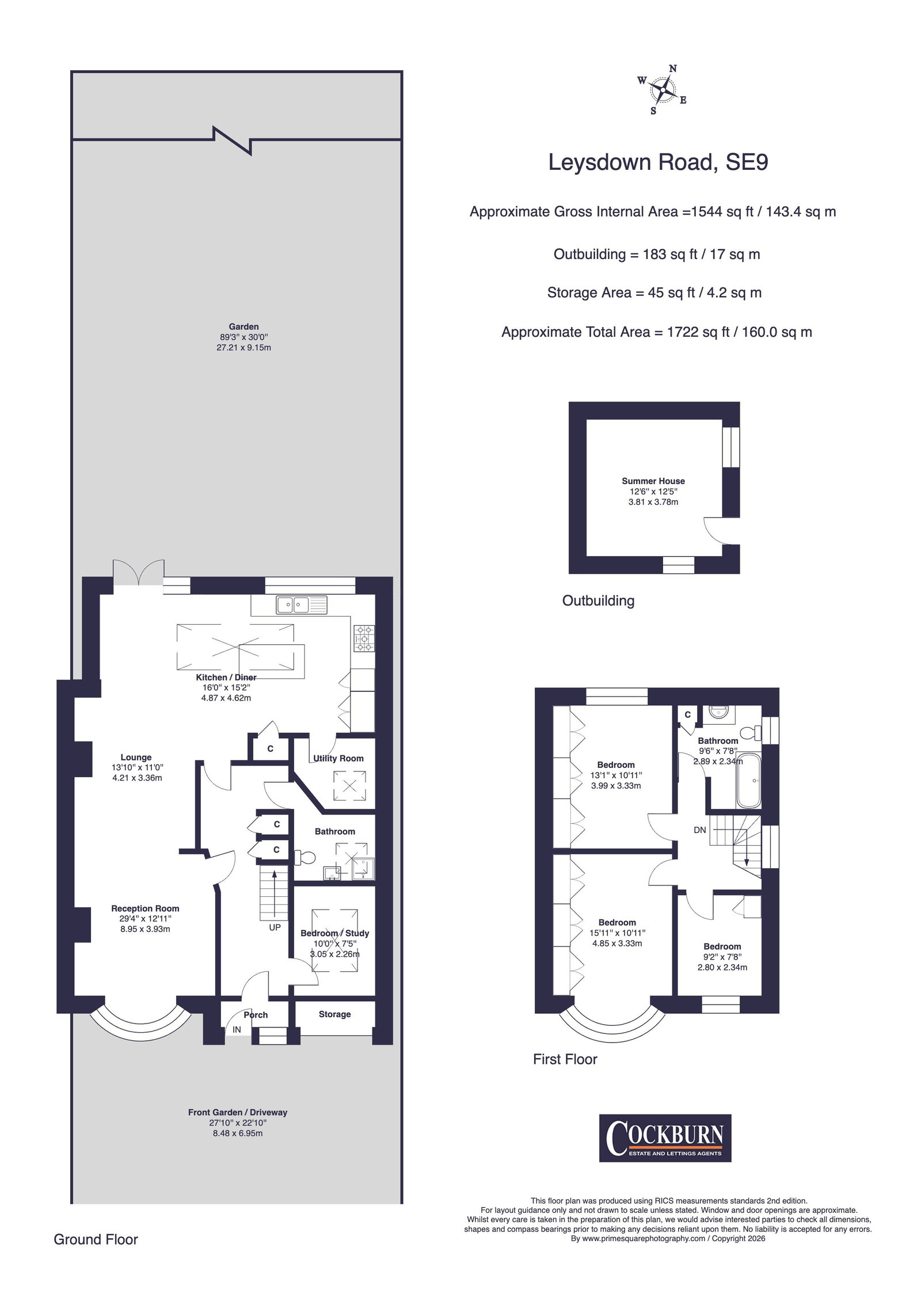 78, Leysdown Road, London floorplan