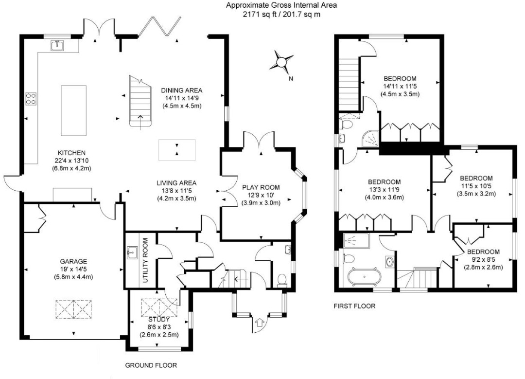 The Cottage,, Hockering Gardens, Surrey floorplan