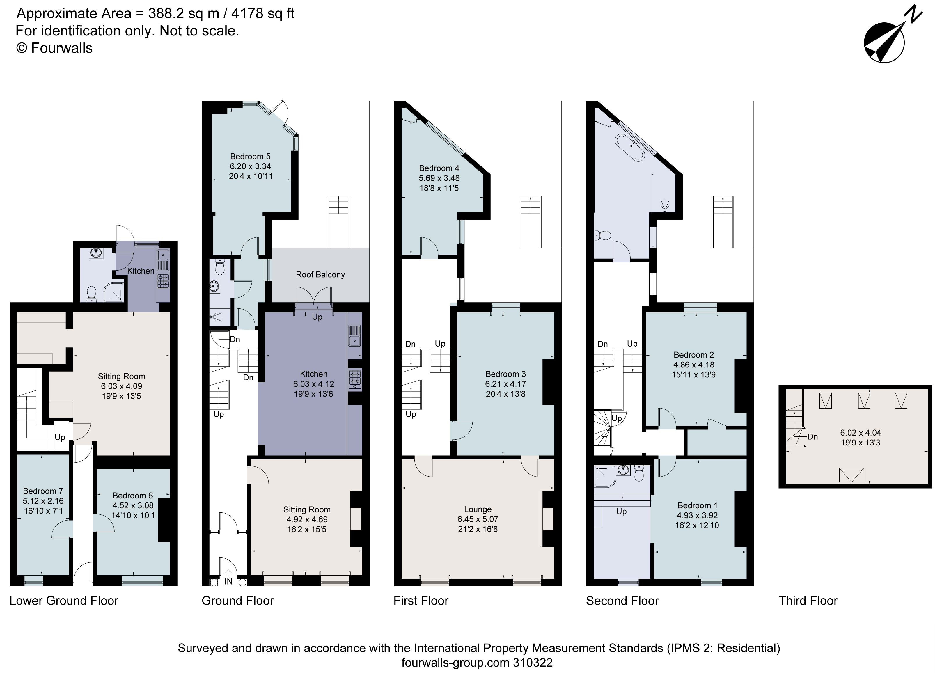 Rodney Street, Liverpool, Merseyside L1, 7 bedroom terraced house for