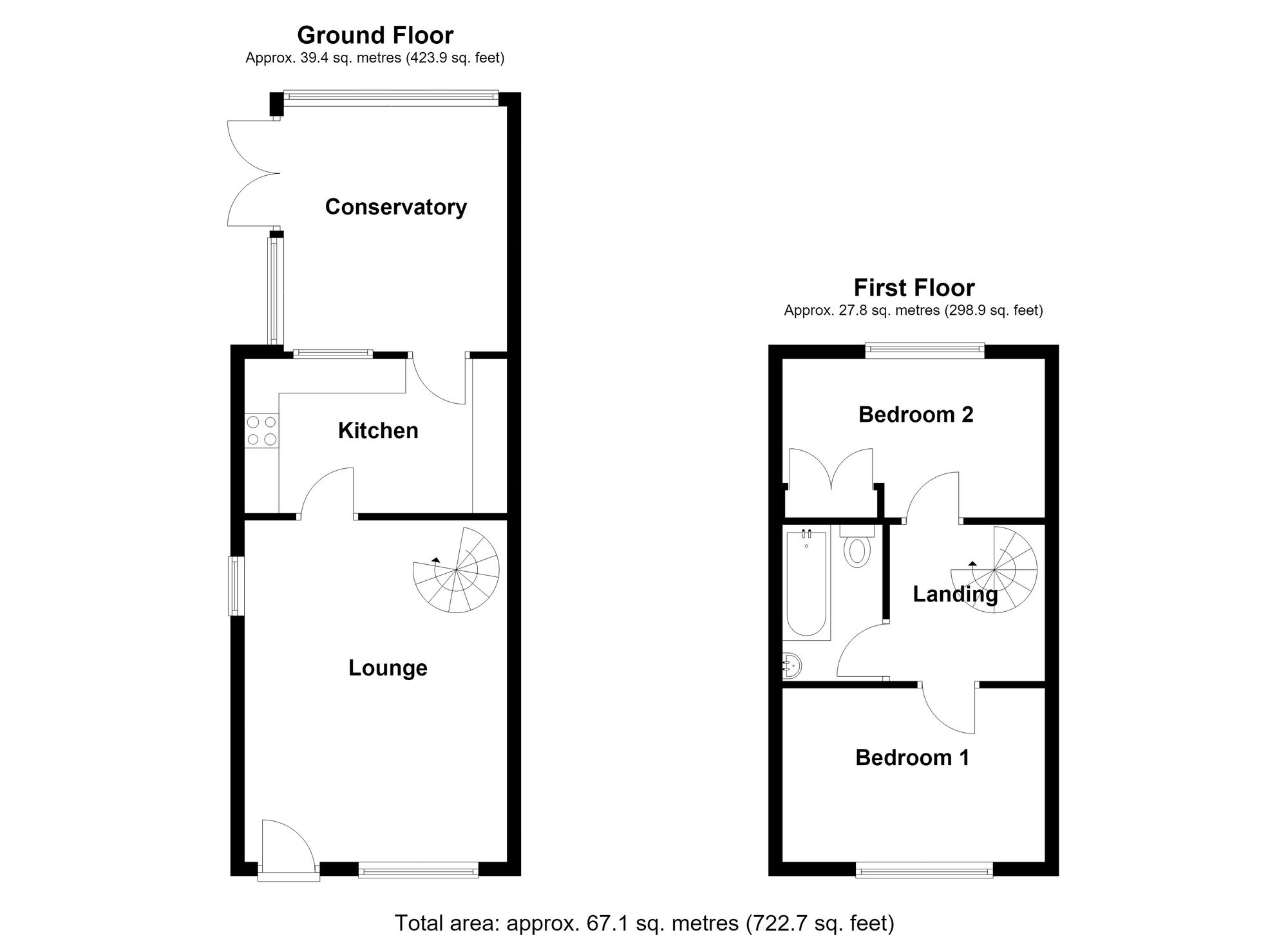 65 Meadowcroft, Barry floorplan