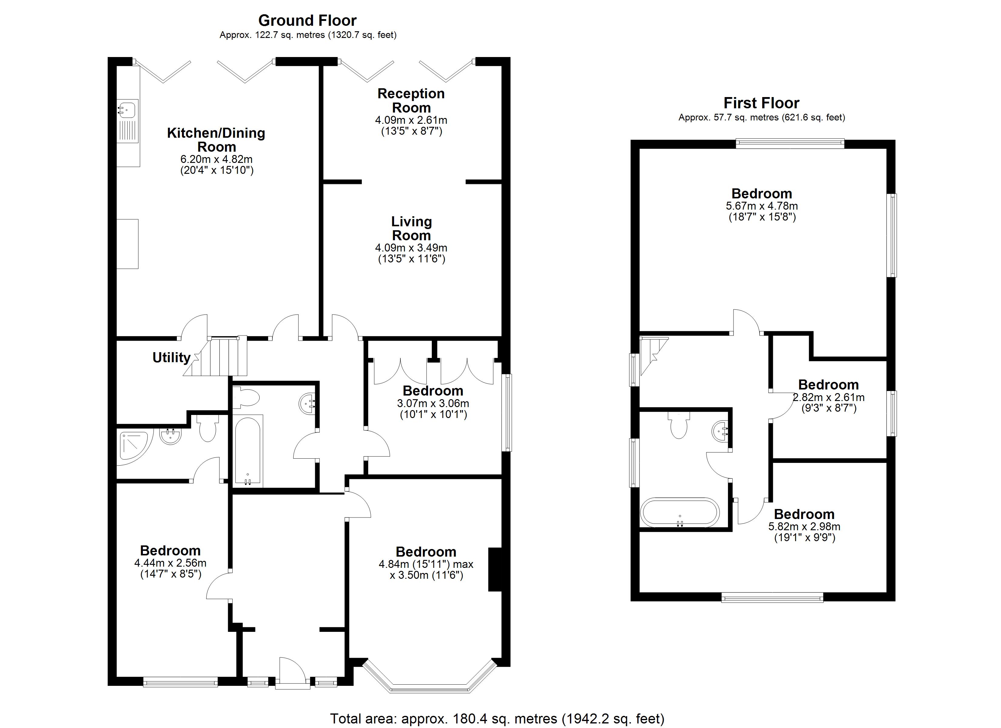 6 Bedrooms Detached bungalow for sale in Grand Avenue, Surbiton, Surrey KT5