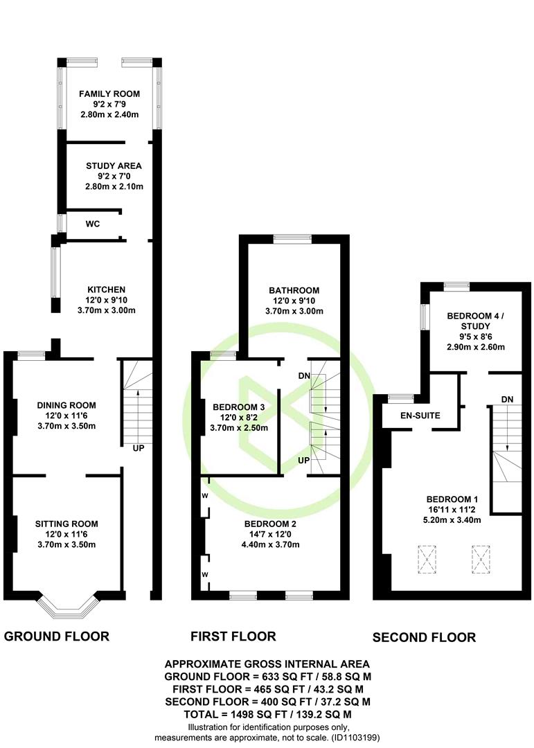 49, Station Road, Romsey floorplan