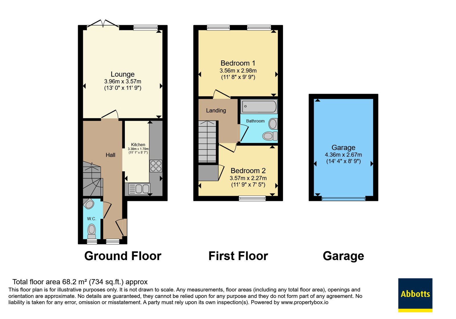 43, Weavers Close, Norwich floorplan