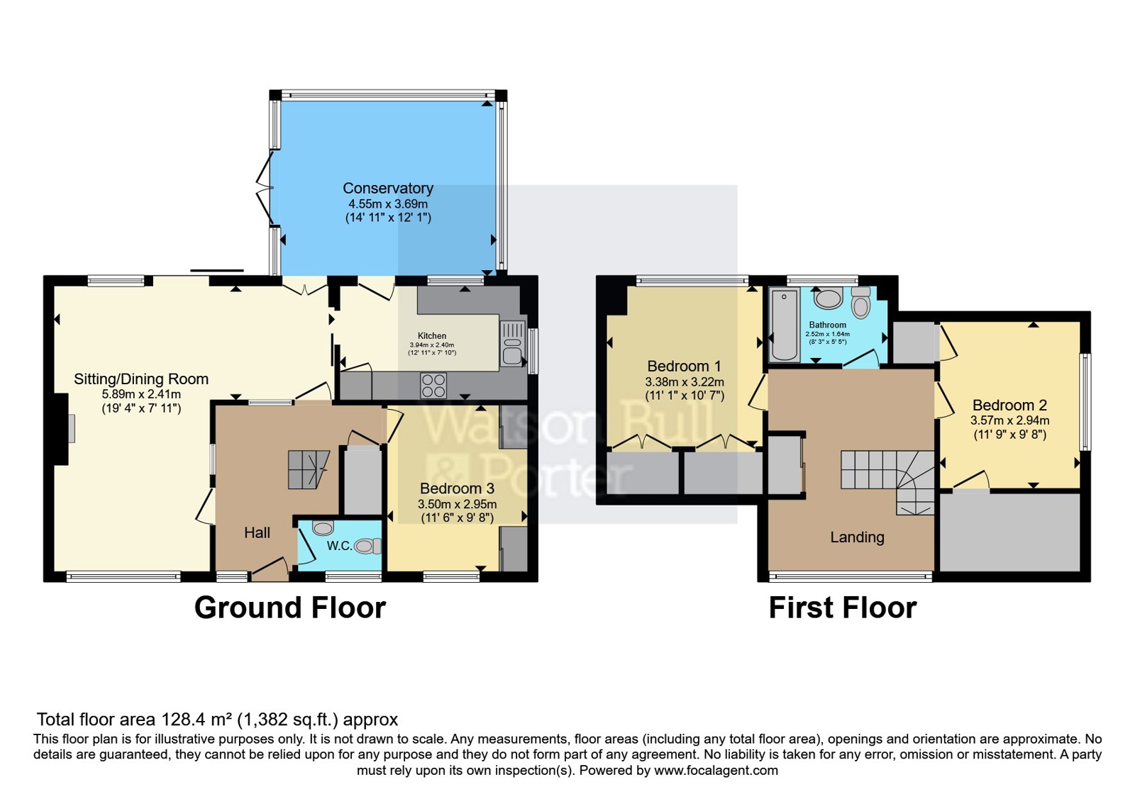 42, Caws Avenue, Isle of Wight floorplan