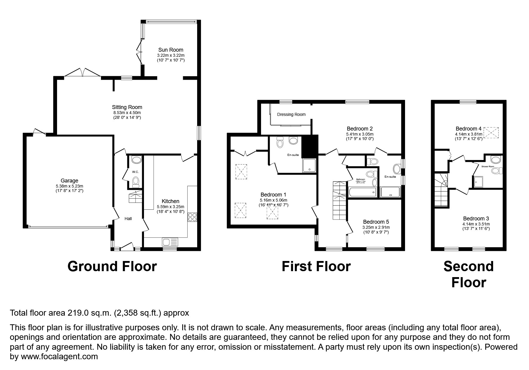 15, Campion Close, Ashford floorplan