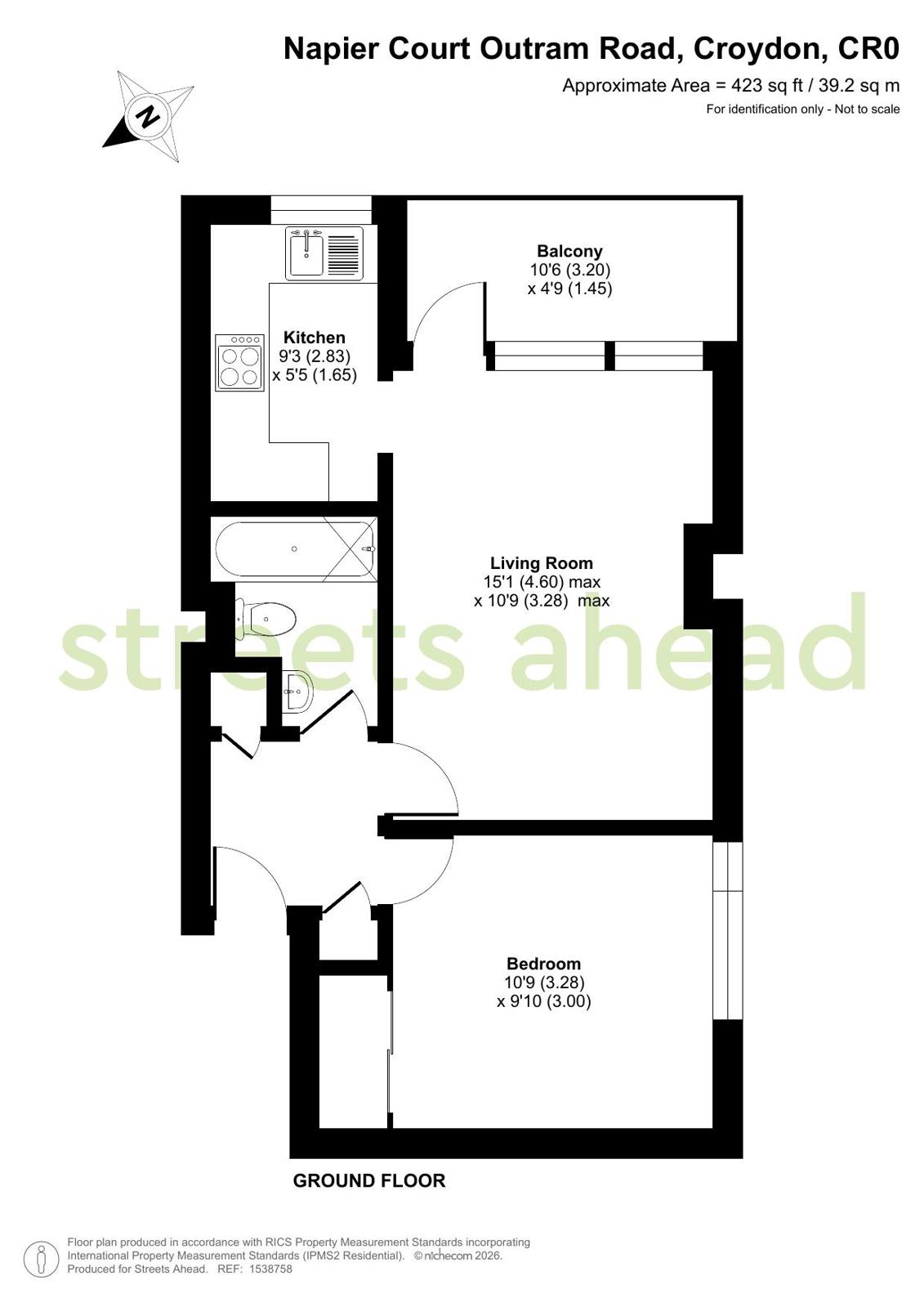 Outram Road, Croydon floorplan
