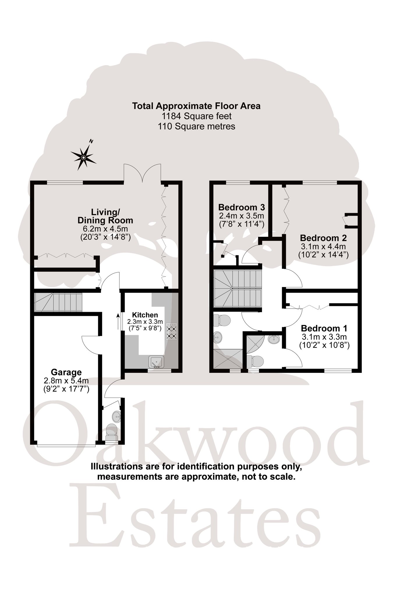 5b, Broad Oak, Slough floorplan