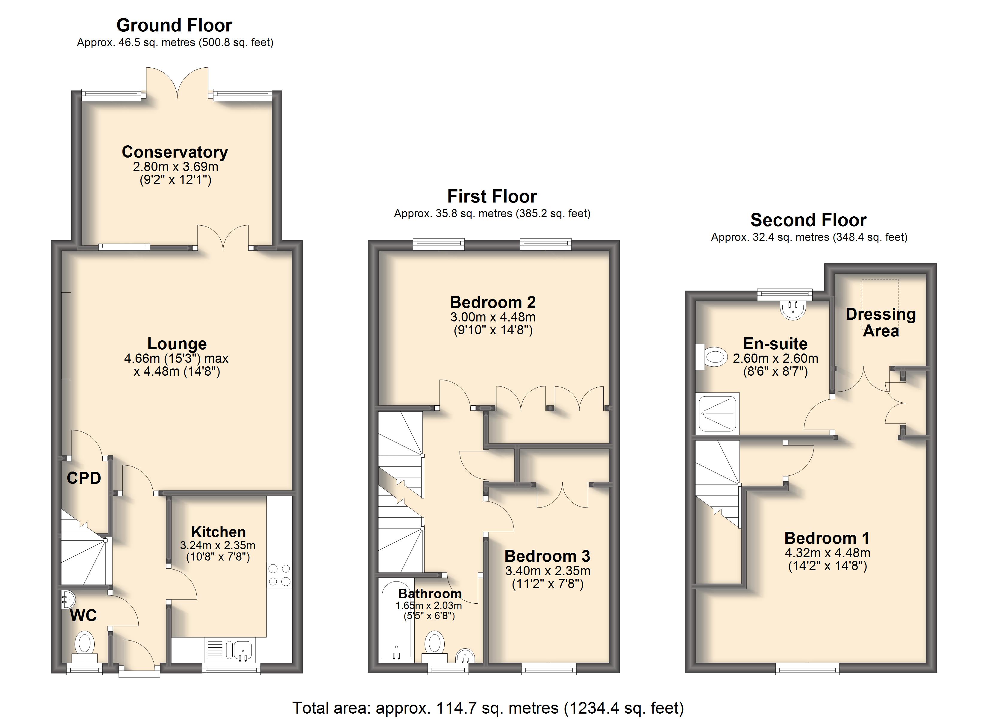 3 Bedrooms Terraced house for sale in Green Close, Renishaw, Sheffield S21