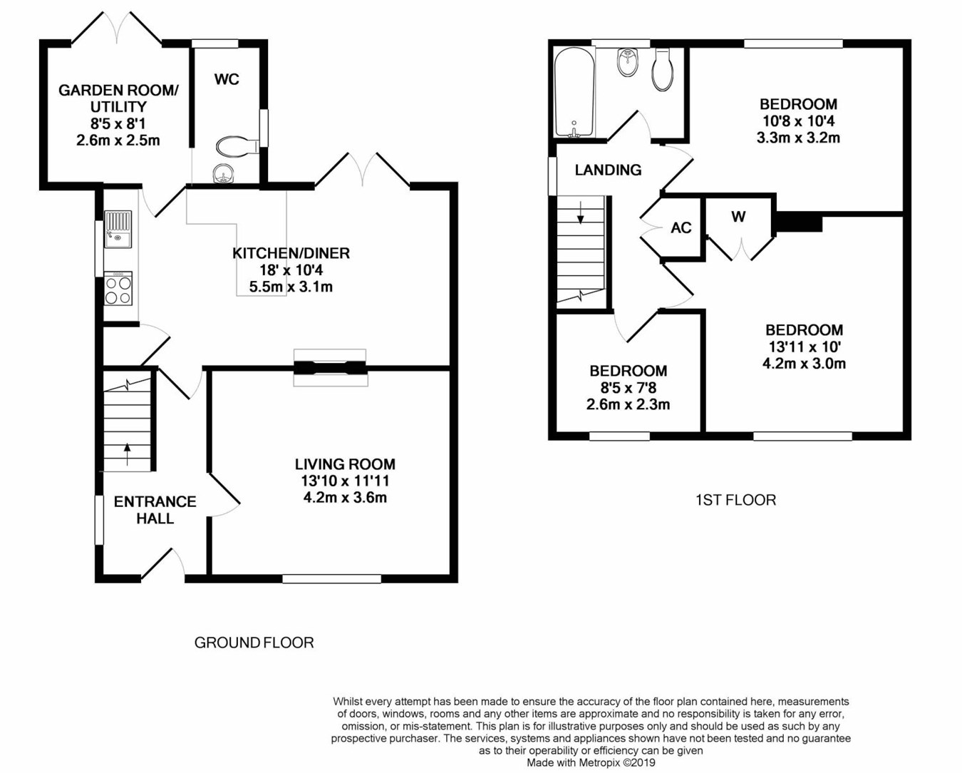3 Bedrooms Semi-detached house for sale in Heol Sant Gattwg, Llanspyddid, Brecon LD3