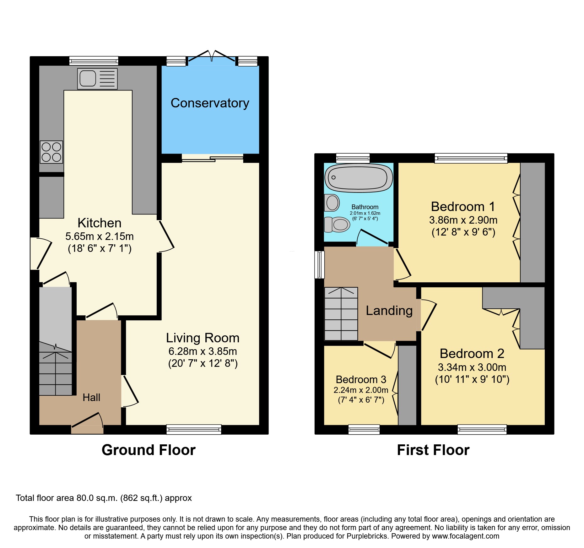 41, Mountfield Road, Huddersfield floorplan