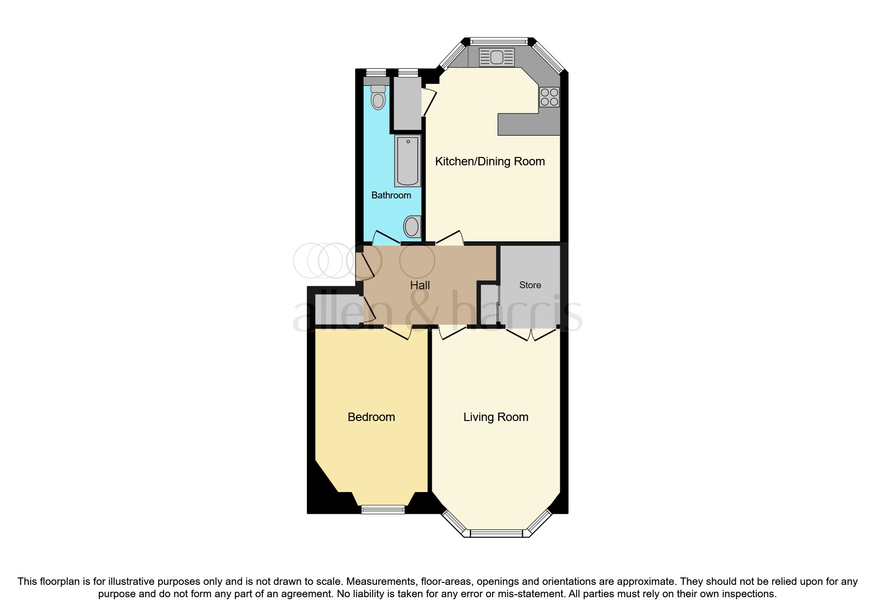 Bellwood Street, Shawlands, Glasgow G41, 1 bedroom flat for sale