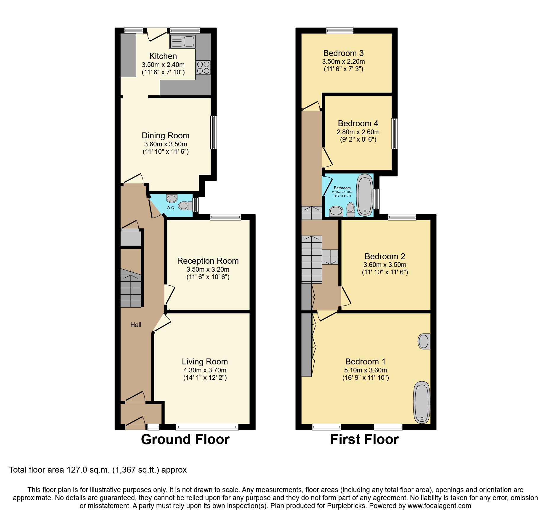 Southbury Road, Enfield EN1, 4 bedroom terraced house for sale