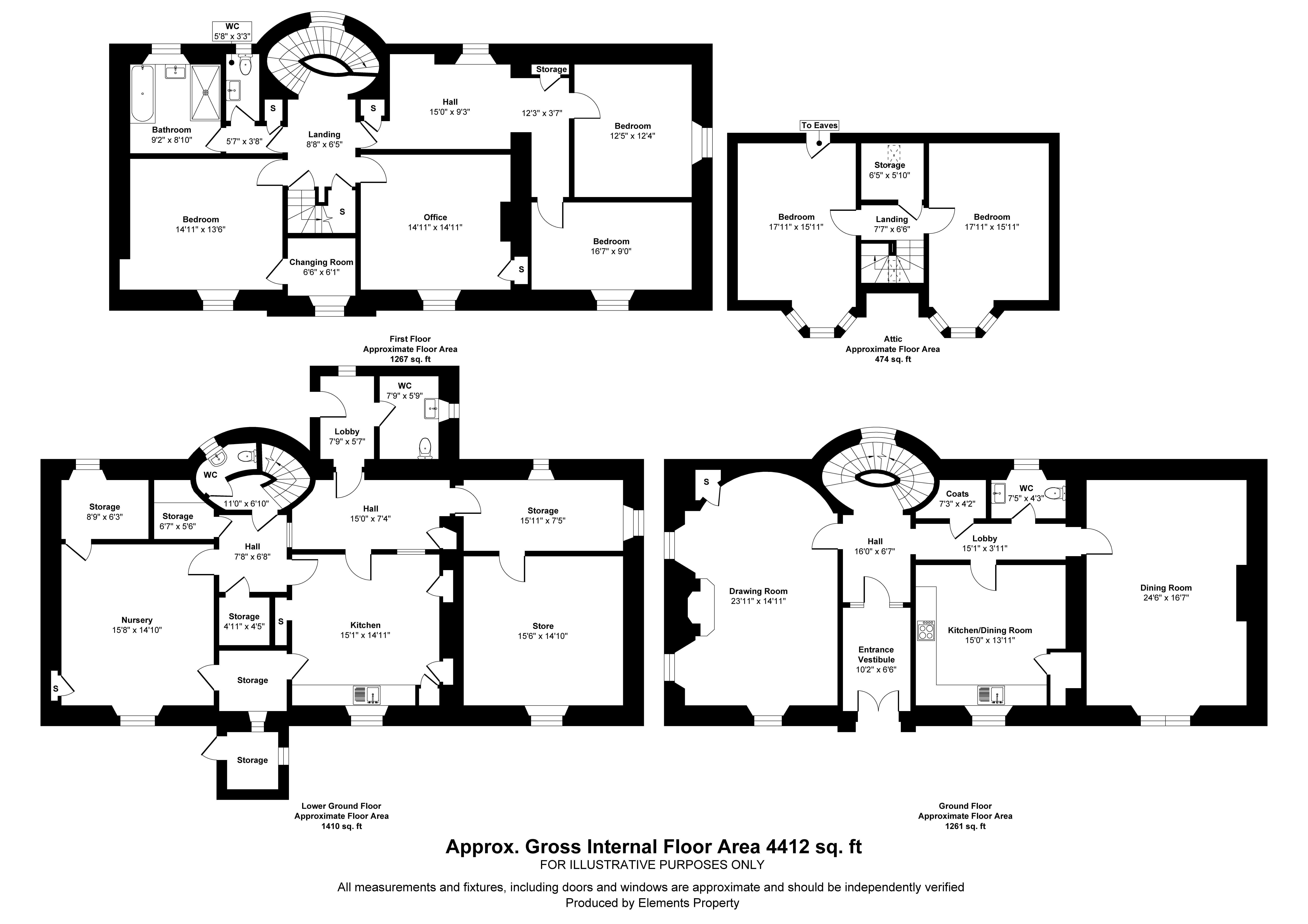 Duddingston Manse , Old Church Lane, Edinburgh floorplan