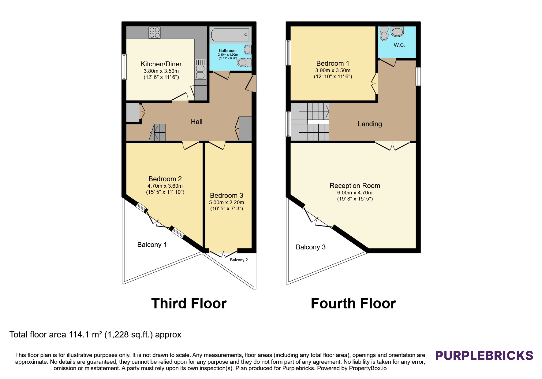 Flat 18/Wilmott Court, Loddiges Road, London floorplan