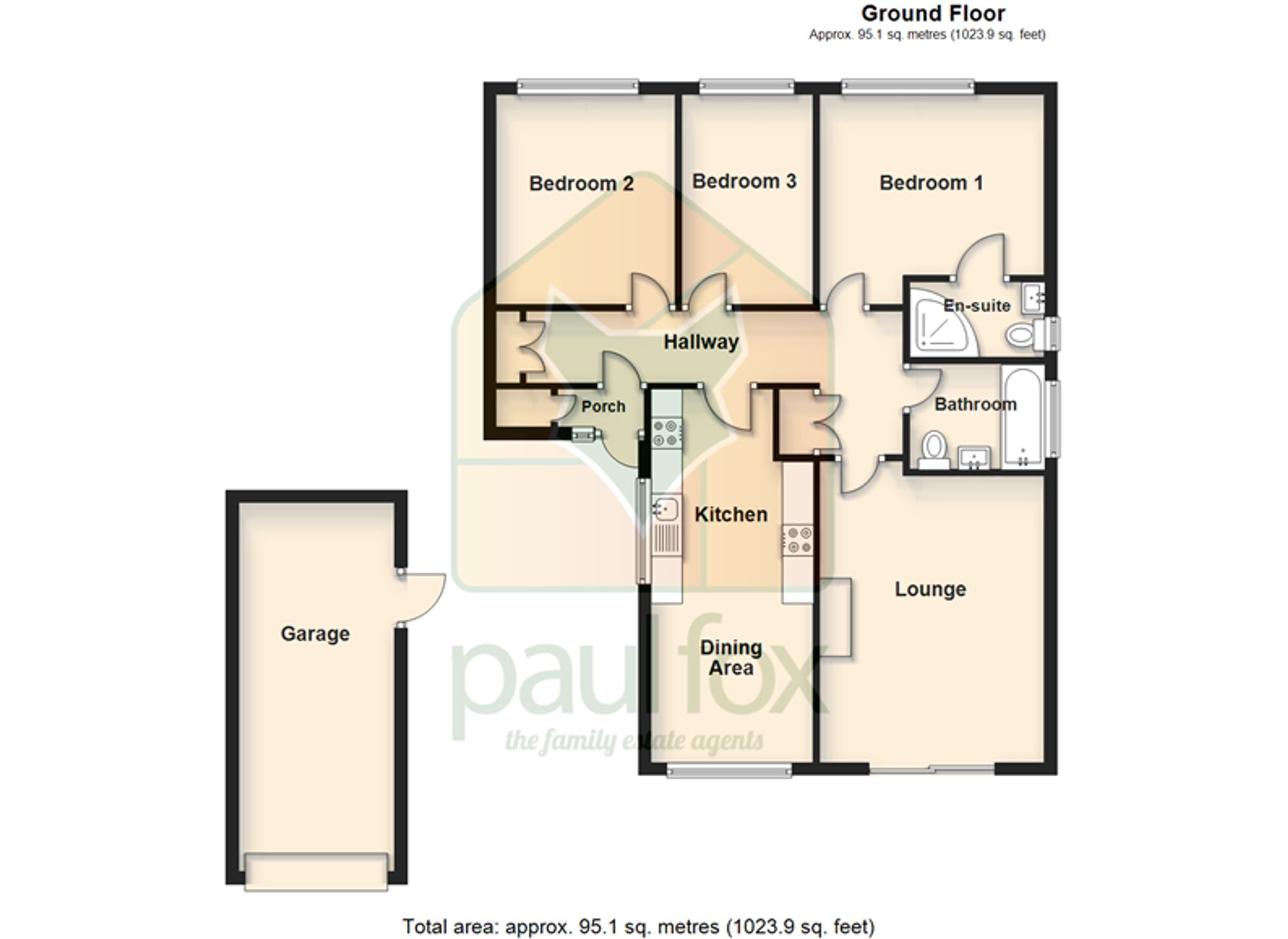 6 Orchard Close, Gainsborough floorplan
