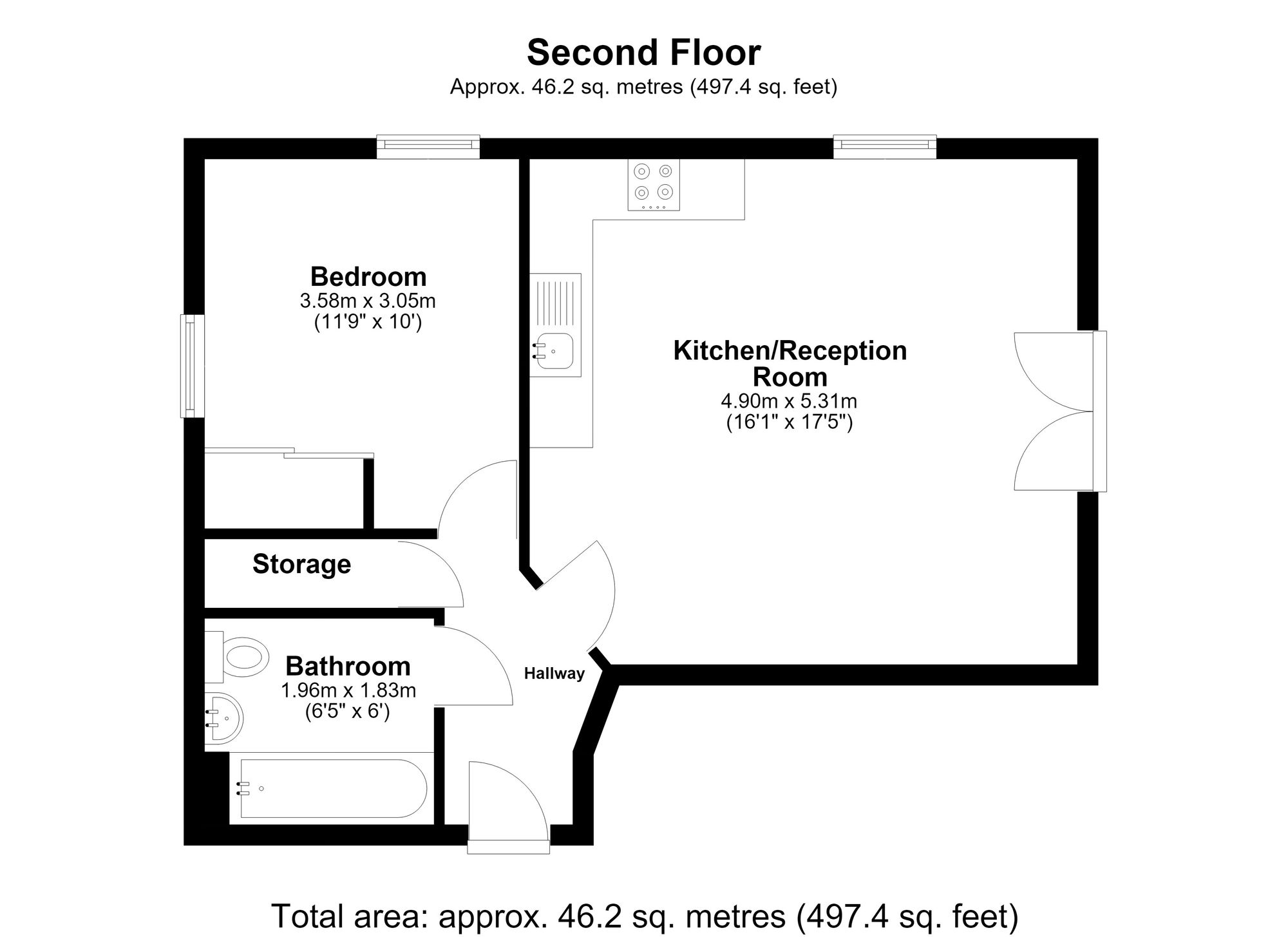 7 Allerton House, Chigwell floorplan