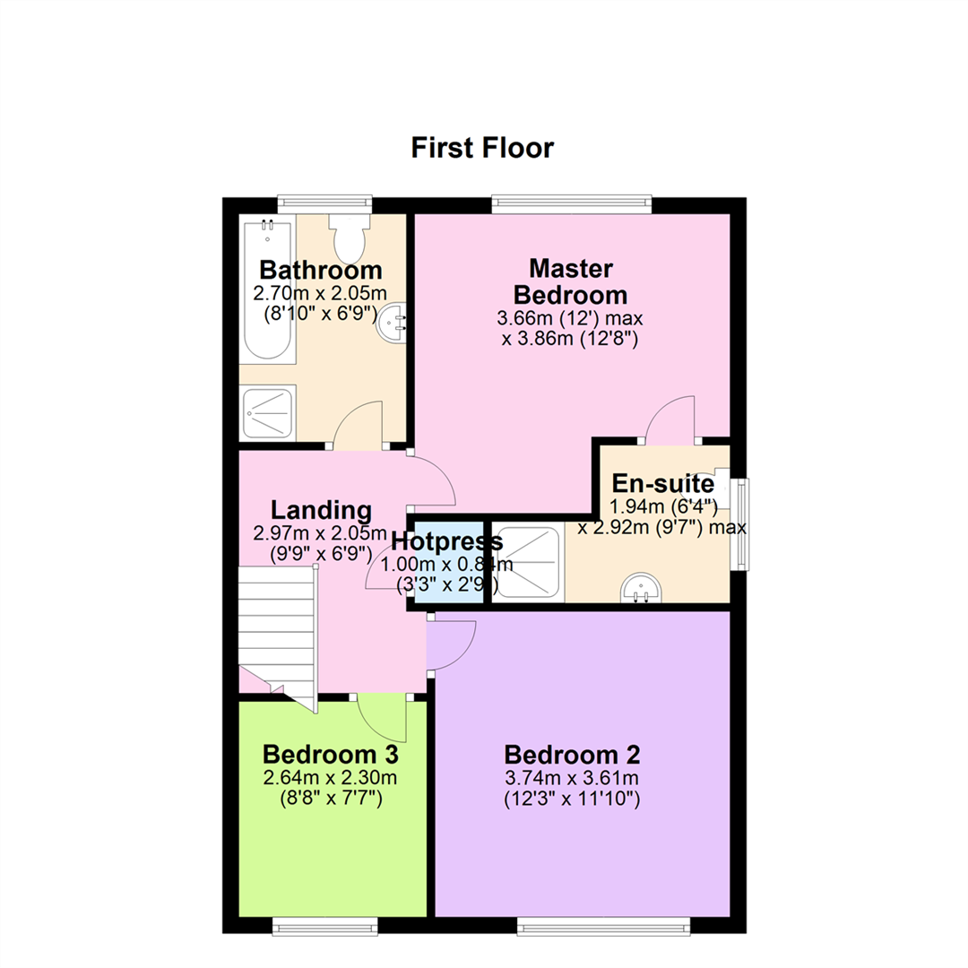 18, Pheasant Hill, Ballynahinch floorplan