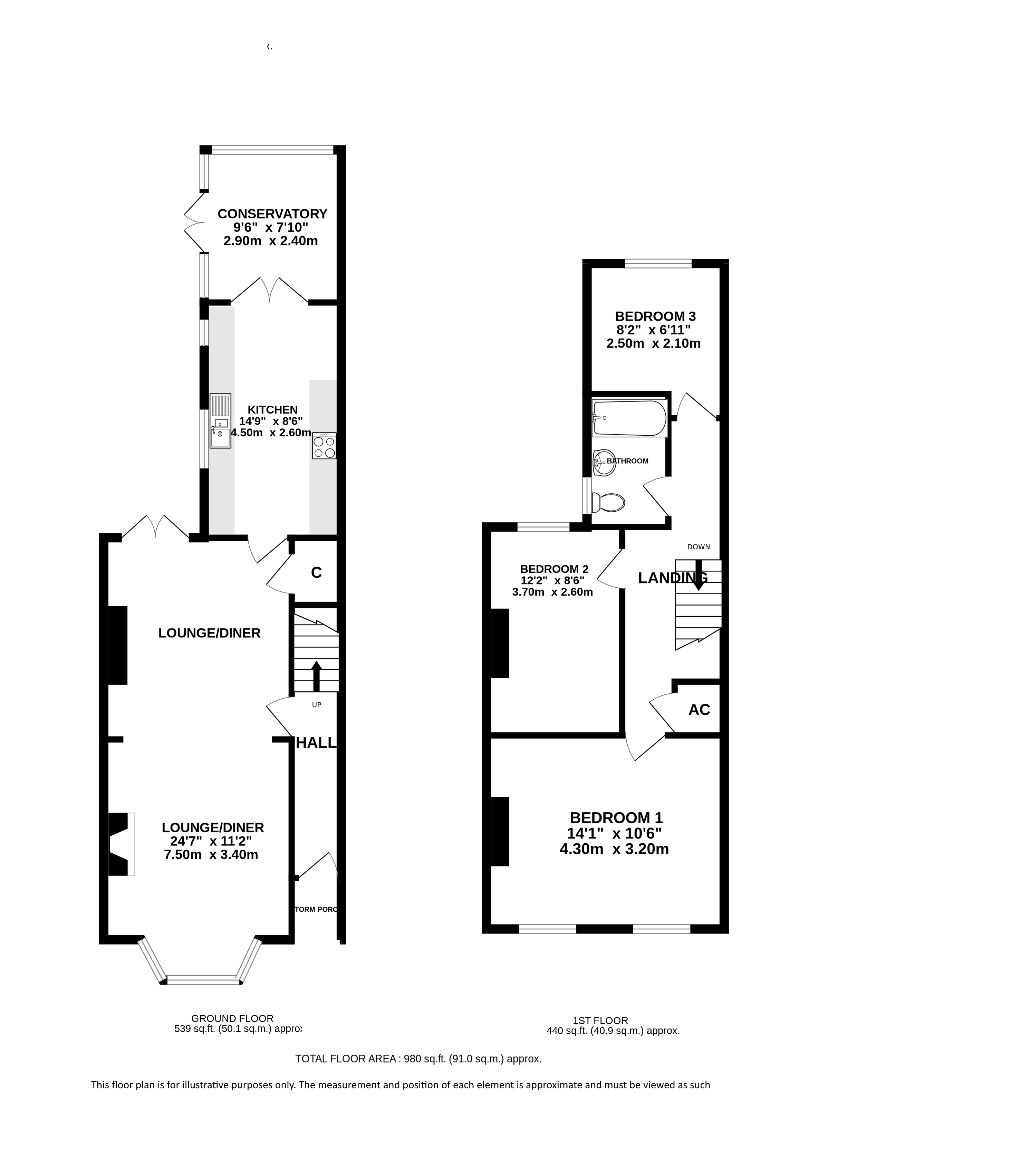 92, Cambridge Road, St. Albans floorplan