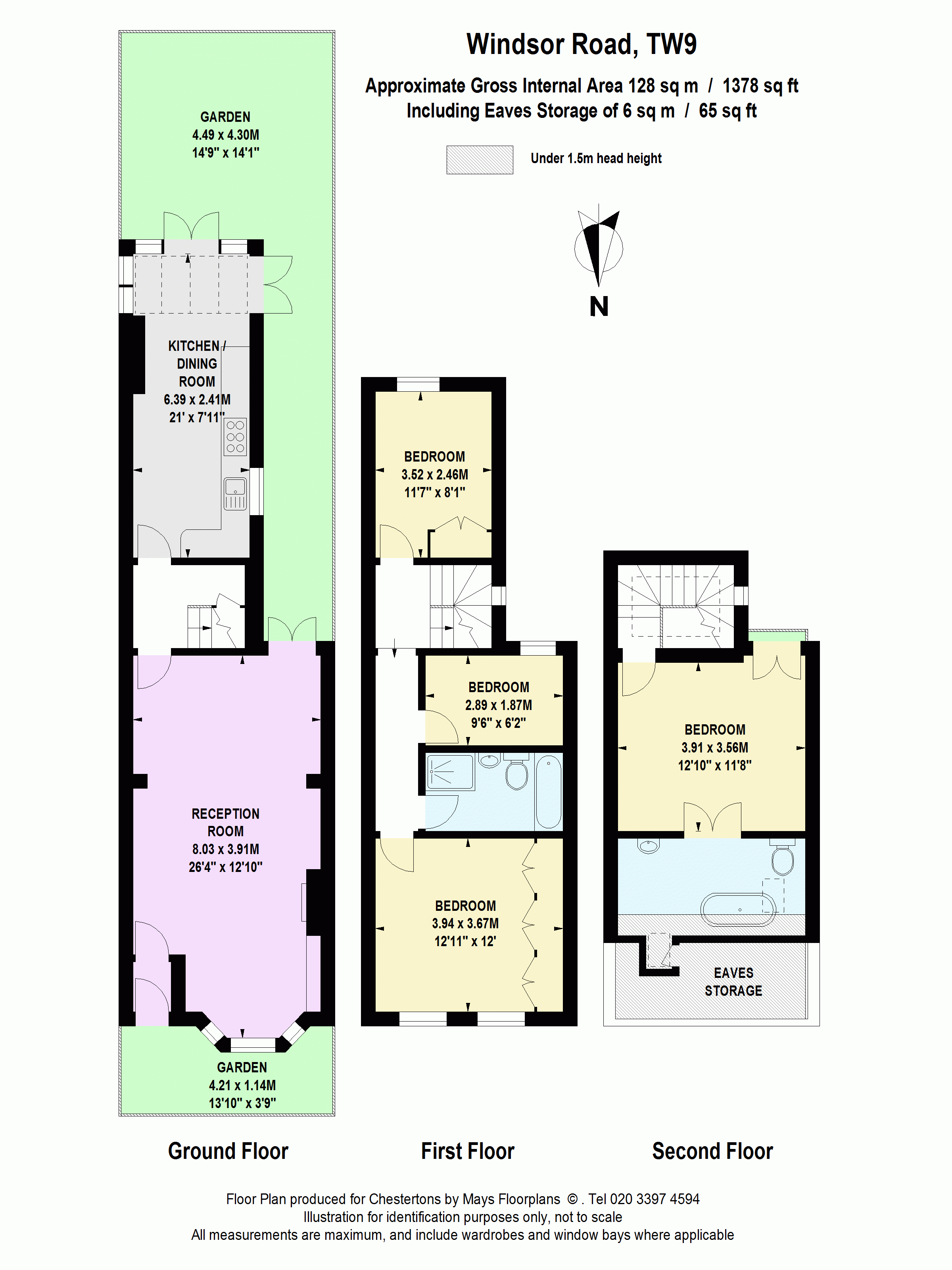 4 bed terraced house for sale in Windsor Road, Kew, Surrey TW9 Zoopla