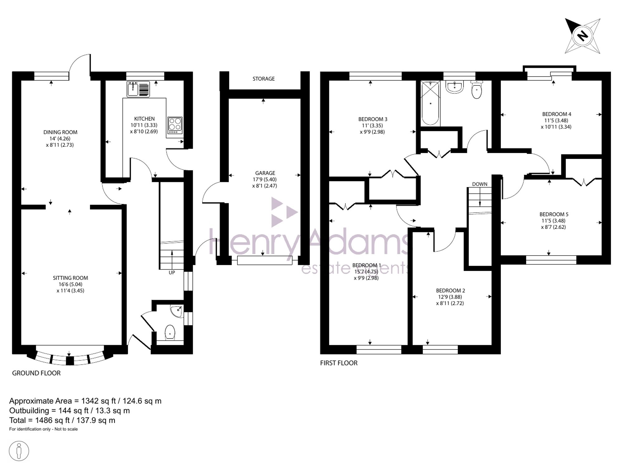 16, Poplar Way, Midhurst, GU29 floorplan