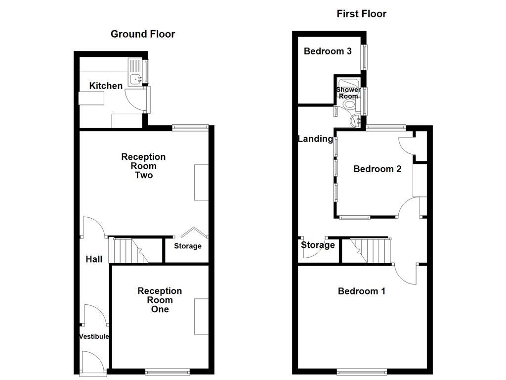 498, Burnley Road, Accrington floorplan