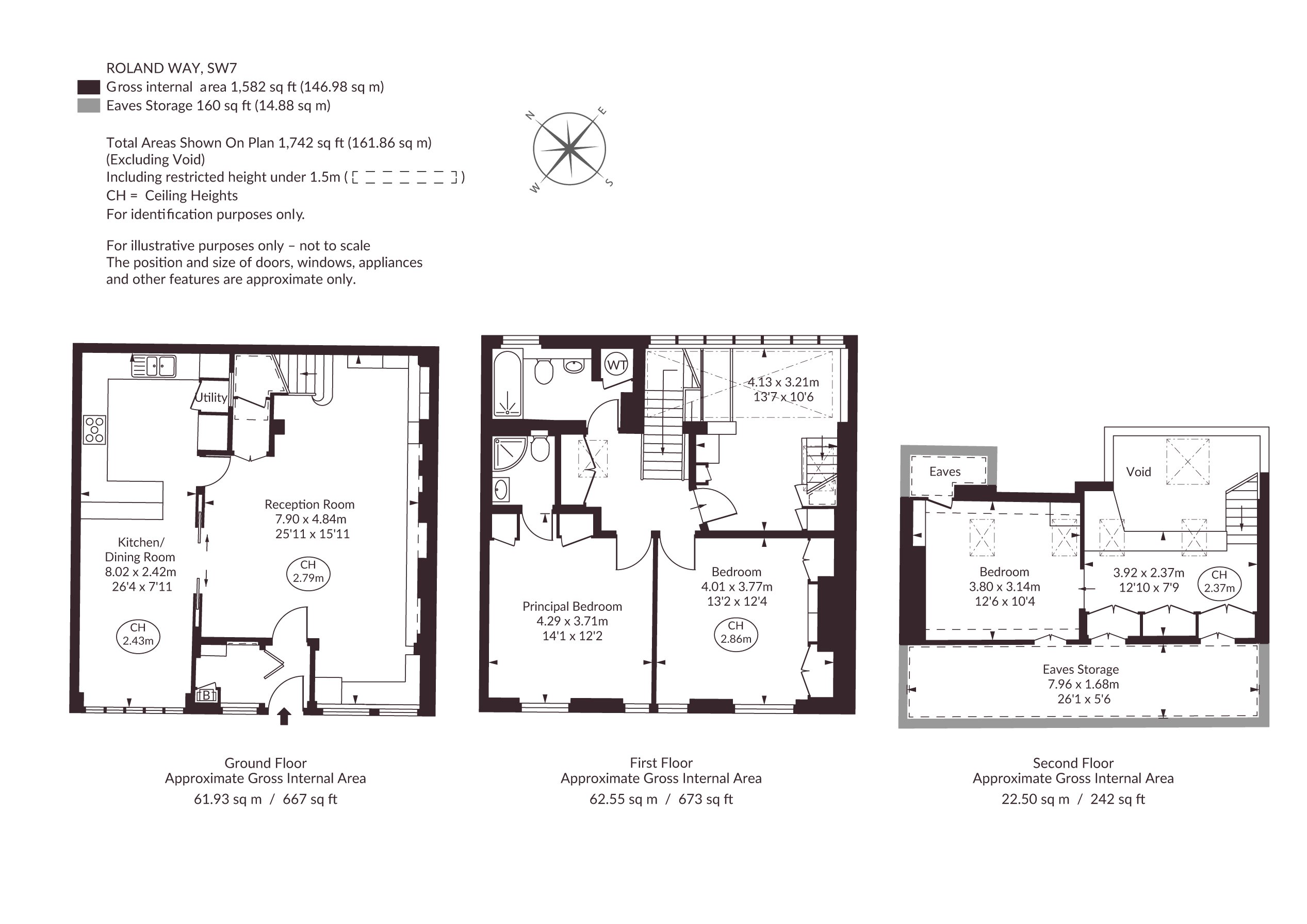 35, Roland Way, London floorplan