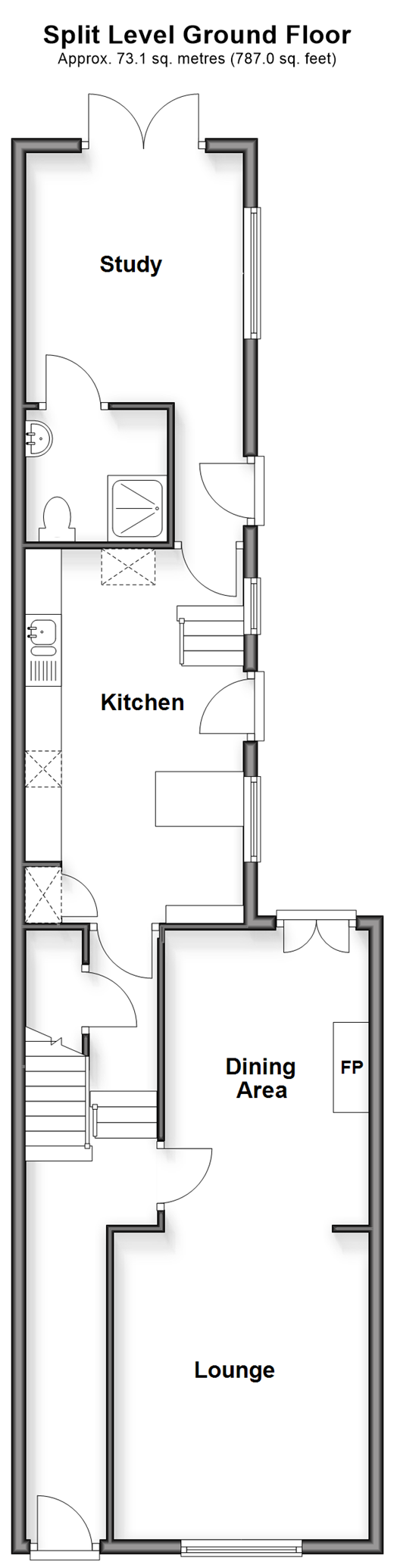 Melville Street, Sandown floorplan