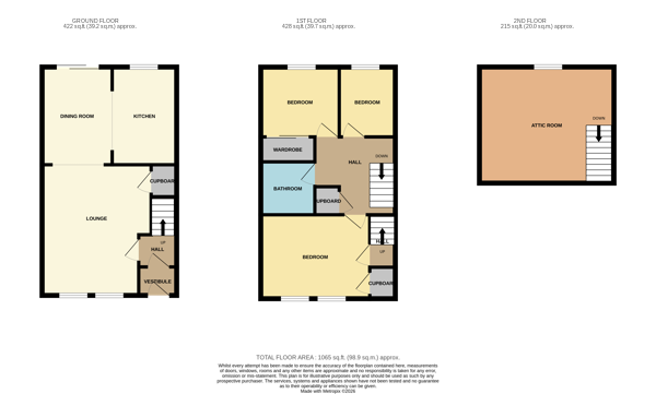 93, Main Street, Airdrie floorplan