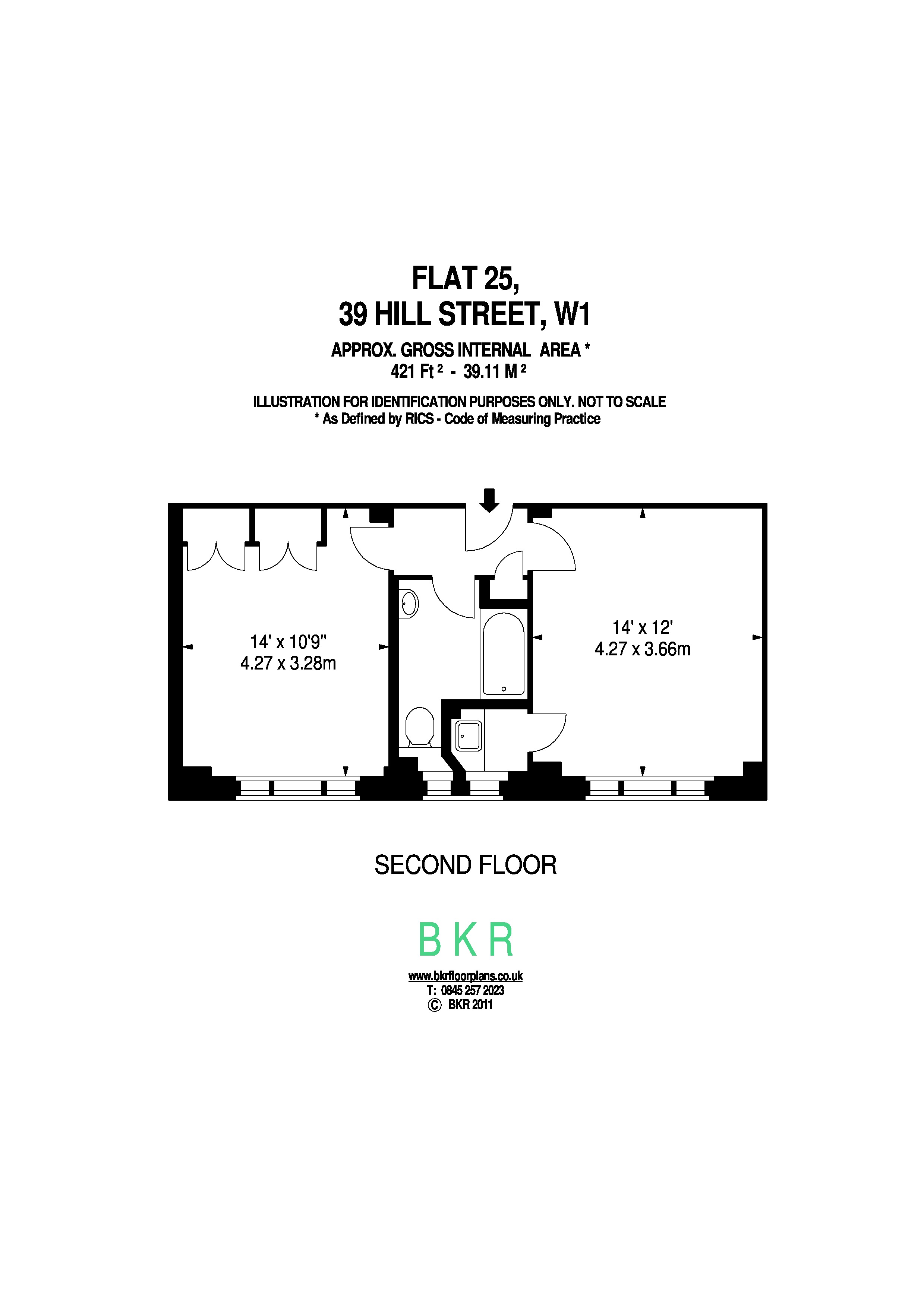 1 Bedrooms Flat to rent in Hill Street, Mayfair, London W1J