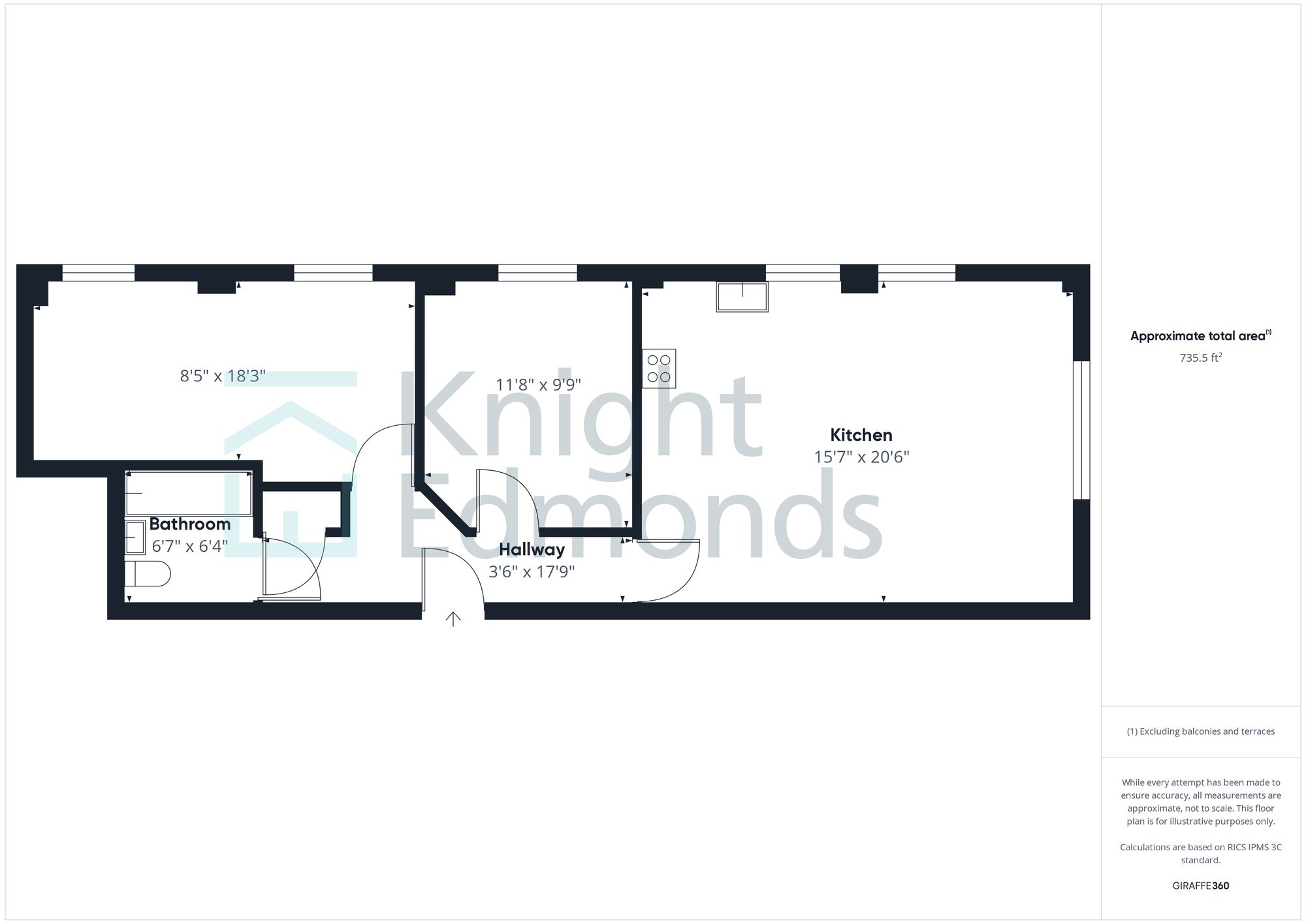 2 Old Grain Store Apts 34C Gabriels Hill, Maidstone, Maidstone floorplan