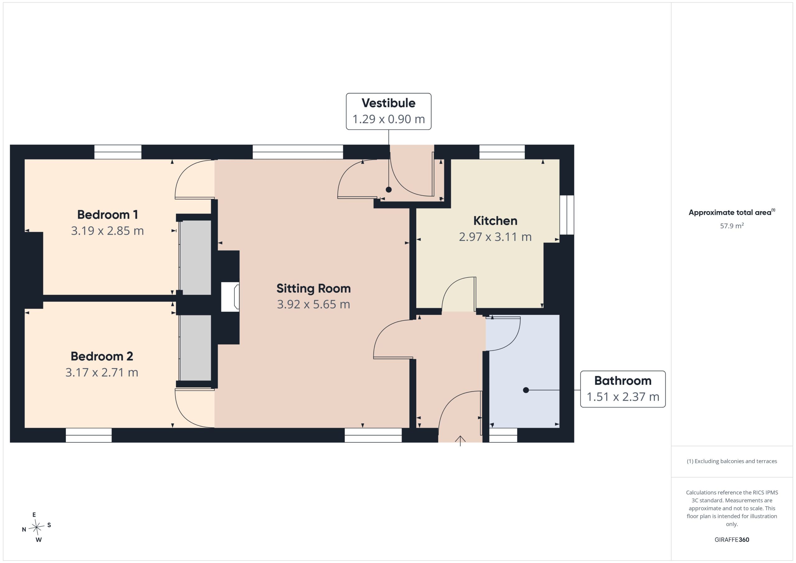 1 Station Cottages, Benderloch, By Oban floorplan