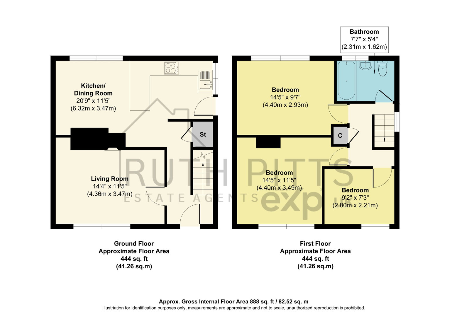 11, Convent Avenue, Pontefract floorplan