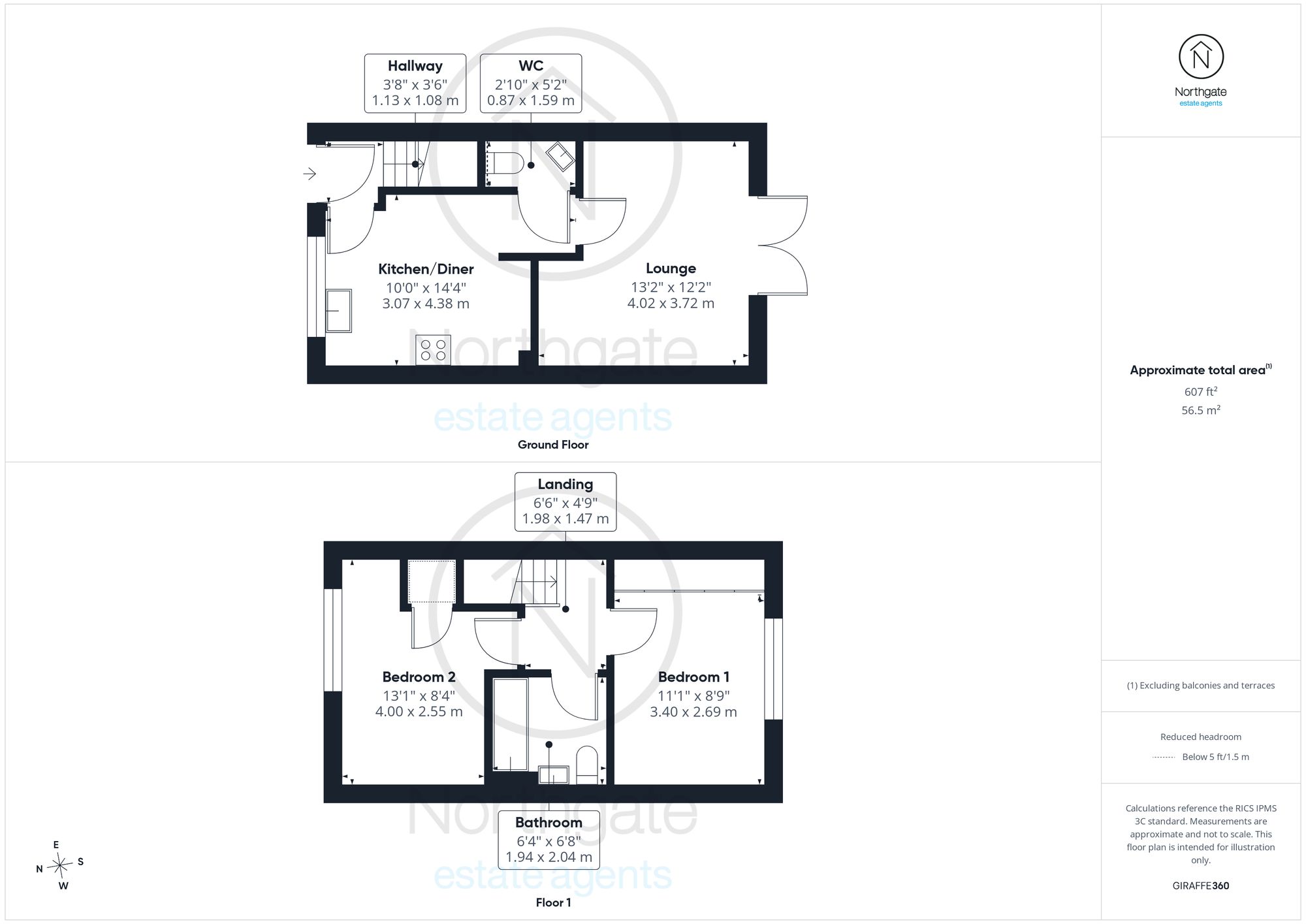 7 Birch Way, Newton Aycliffe floorplan