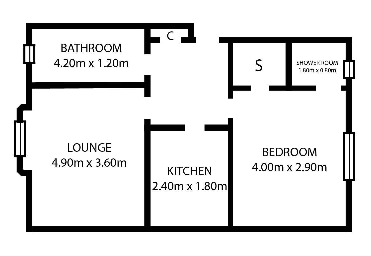 1 Bedrooms Flat for sale in 2/1, 73 Cartside Street, Langside, Glasgow G42