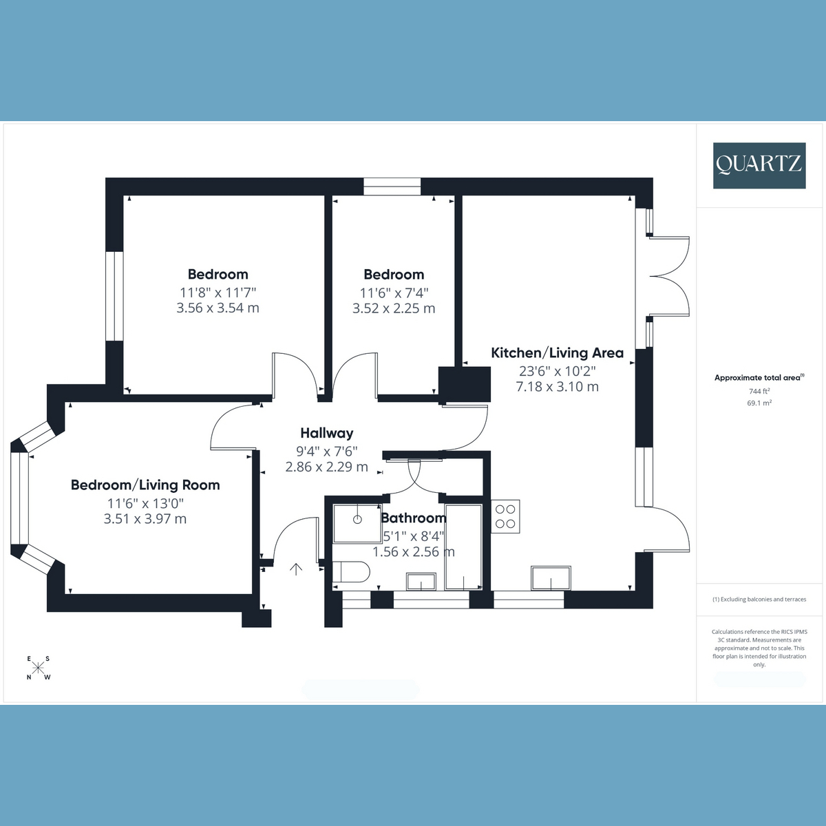 39, Lancaster Drive, Broadstone floorplan