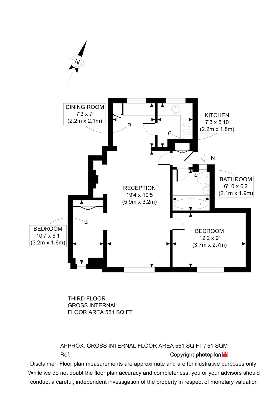 1 Bedrooms Flat to rent in Hillsborough Court, Mortimer Crescent, London NW6