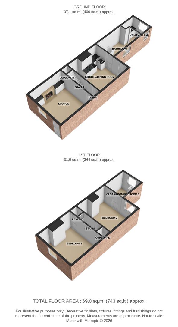 9, Jubilee Terrace, Great Yarmouth floorplan