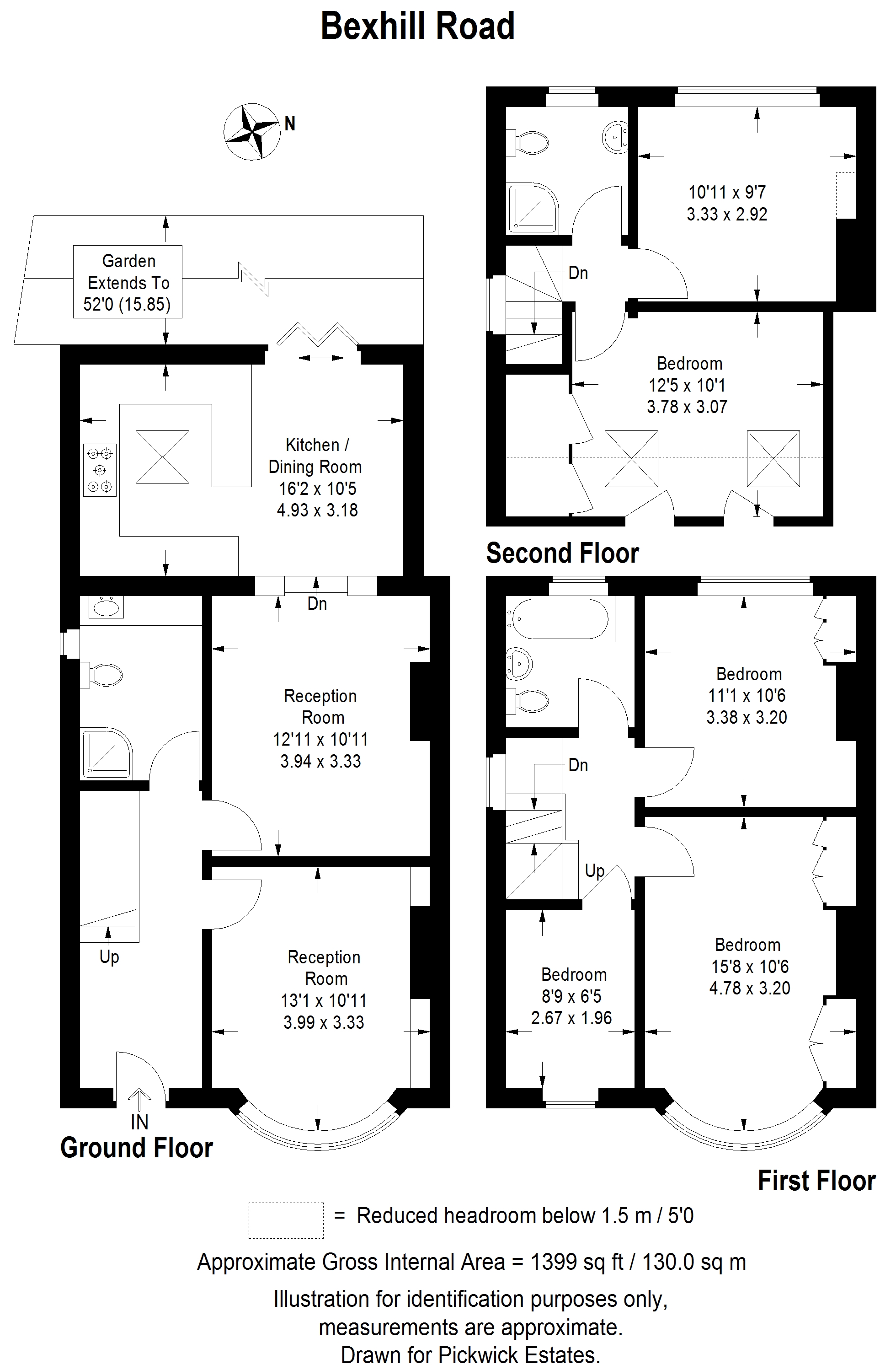 76, Bexhill Road, London floorplan